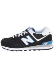 Sneakers New Balance ML574 Core Plus (Couleur : Black/Blue)