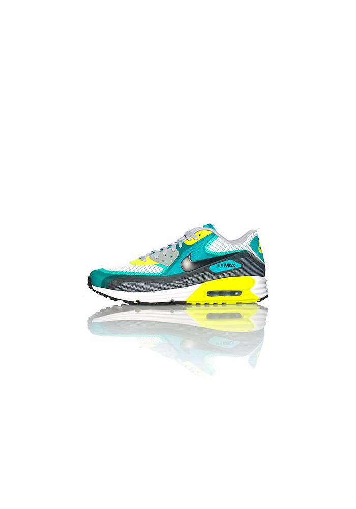 Running Nike Air Max 90 Lunar C 3.0 Verte (Ref : 631744-103) Chaussure Hommes mode 2014