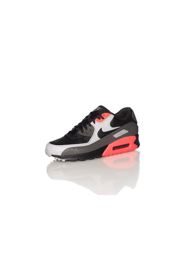 Running Nike Air Max 90 Cuir Noir (Ref : 652980-002) Chaussure Hommes mode 2014